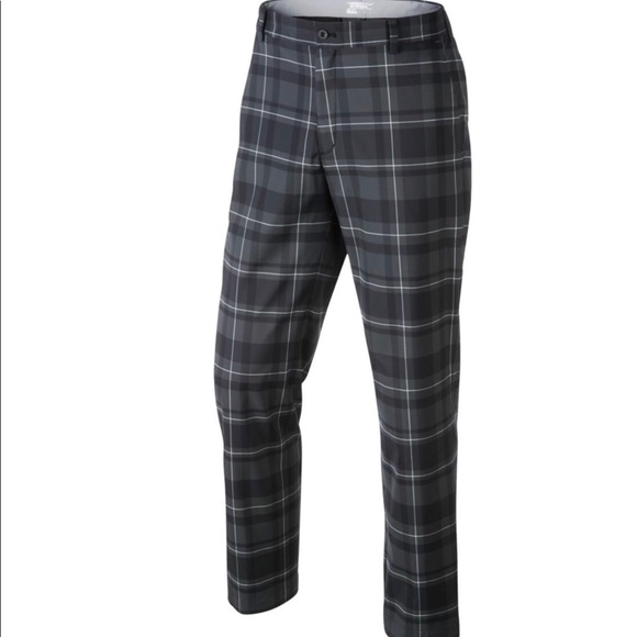 nike plaid golf pants
